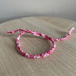 Myla Bracelet, anklet, trendy, comfortable, tie, embroidery thread, woven, gift,